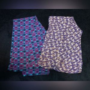 LuLaroe Legging two pair